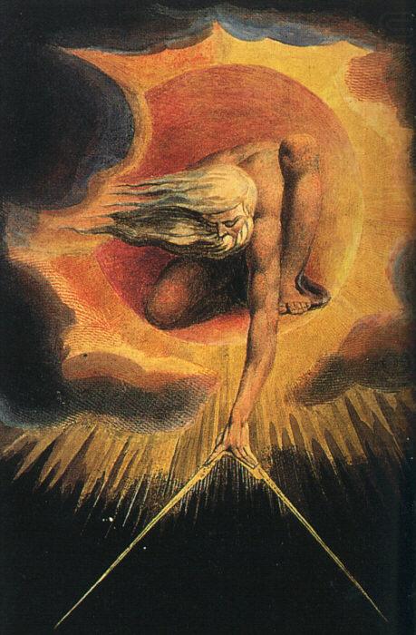 God as an Architect, William Blake